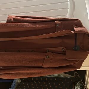 Oversized teddy button up. With pockets, excellent condition